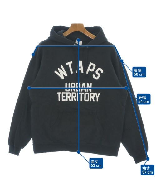 WTAPS（ダブルタップス）パーカー 黒 サイズ:02(M位) メンズ/2200635508119