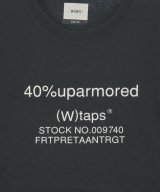 WTAPS（ダブルタップス）Tシャツ・カットソー 黒 サイズ:02(M位) メンズ/2200635508126