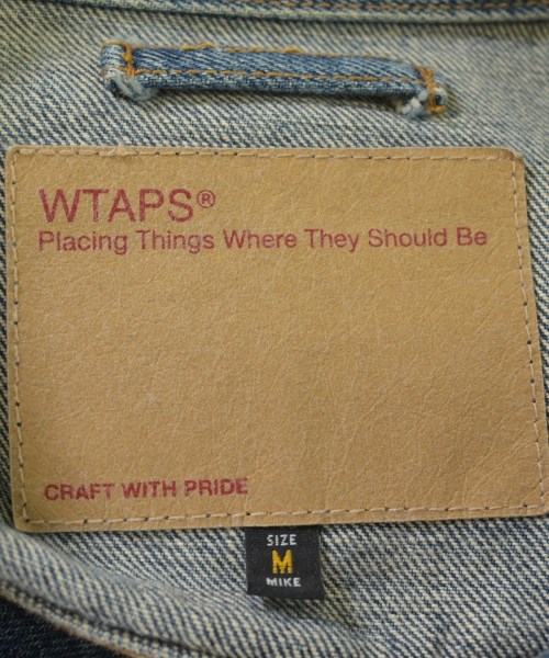 WTAPS（ダブルタップス）デニムジャケット 紺 サイズ:M メンズ/2200635565327