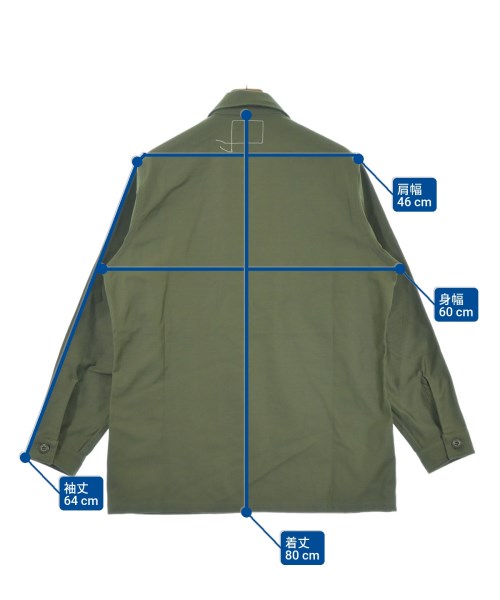WTAPS（ダブルタップス）カバーオール カーキ サイズ:3(L位) メンズ/2200635783042