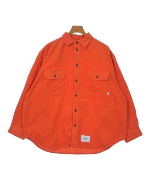 WTAPS（ダブルタップス）カジュアルシャツ オレンジ サイズ:03(L位) メンズ/2200635874078
