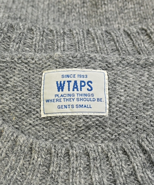 WTAPS（ダブルタップス）ニット・セーター グレー サイズ:S メンズ/2200636928022