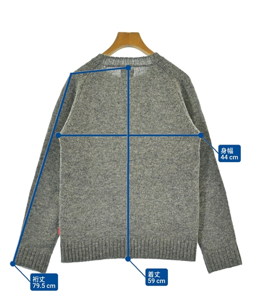 WTAPS（ダブルタップス）ニット・セーター グレー サイズ:S メンズ/2200636928022