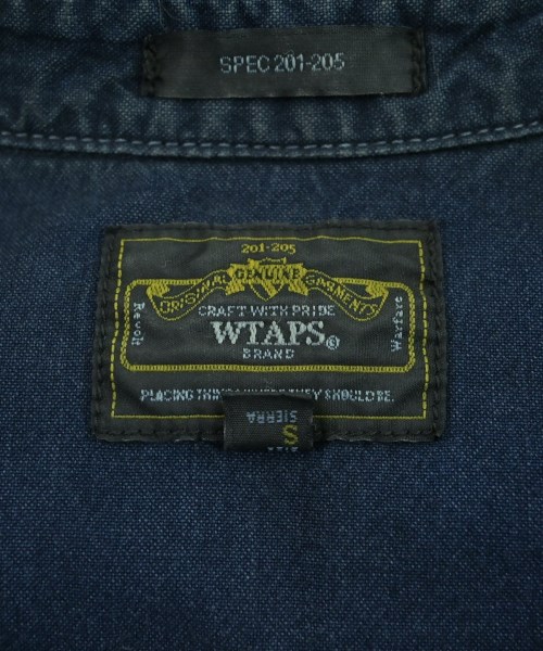 WTAPS（ダブルタップス）カジュアルシャツ 紺 サイズ:S メンズ/2200636928039