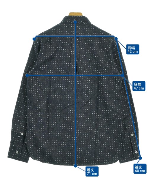 WTAPS（ダブルタップス）カジュアルシャツ 紺 サイズ:S メンズ/2200636928046