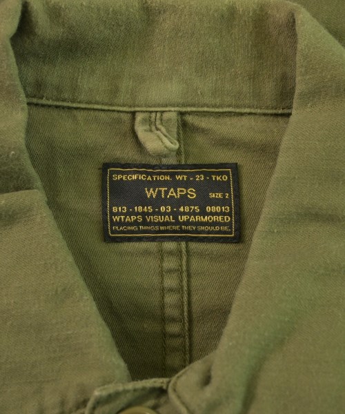 WTAPS（ダブルタップス）カジュアルシャツ カーキ サイズ:2(M位) メンズ/2200636801035