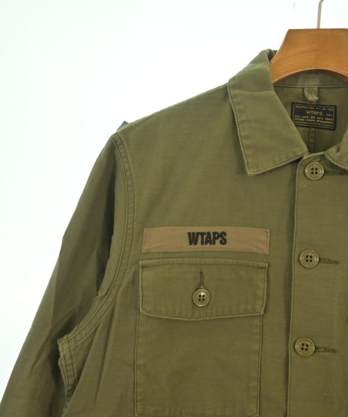 WTAPS（ダブルタップス）カジュアルシャツ カーキ サイズ:2(M位) メンズ/2200636801035