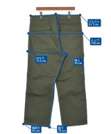 WTAPS（ダブルタップス）カーゴパンツ 緑 サイズ:04(XL位) メンズ/2200637191531