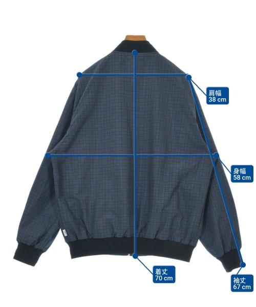 WTAPS（ダブルタップス）ミリタリーブルゾン 青 サイズ:02(M位) メンズ/2200637647038