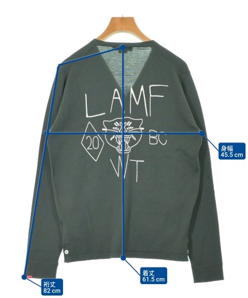 WTAPS（ダブルタップス）カーディガン 緑 サイズ:S メンズ/2200637559102