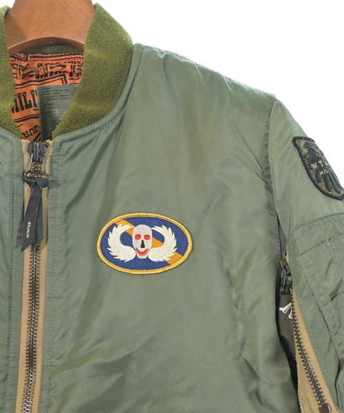 WTAPS（ダブルタップス）ミリタリーブルゾン 緑 サイズ:M メンズ/2200638758016