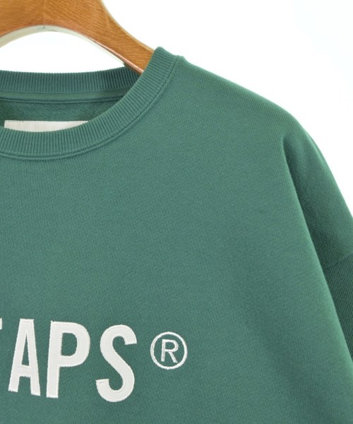 WTAPS（ダブルタップス）スウェット 緑 サイズ:3(L位) メンズ/2200638915013