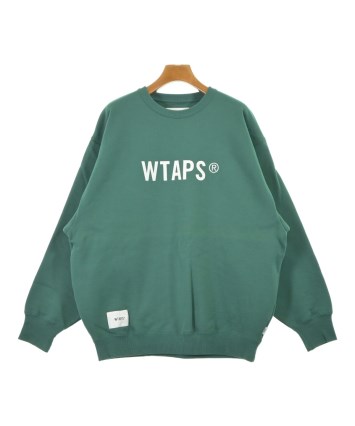 wtaps 今期新作　スウェット　サイズ3 WTAPS（ダブルタップス）スウェット 緑 サイズ:3(L位) メンズ