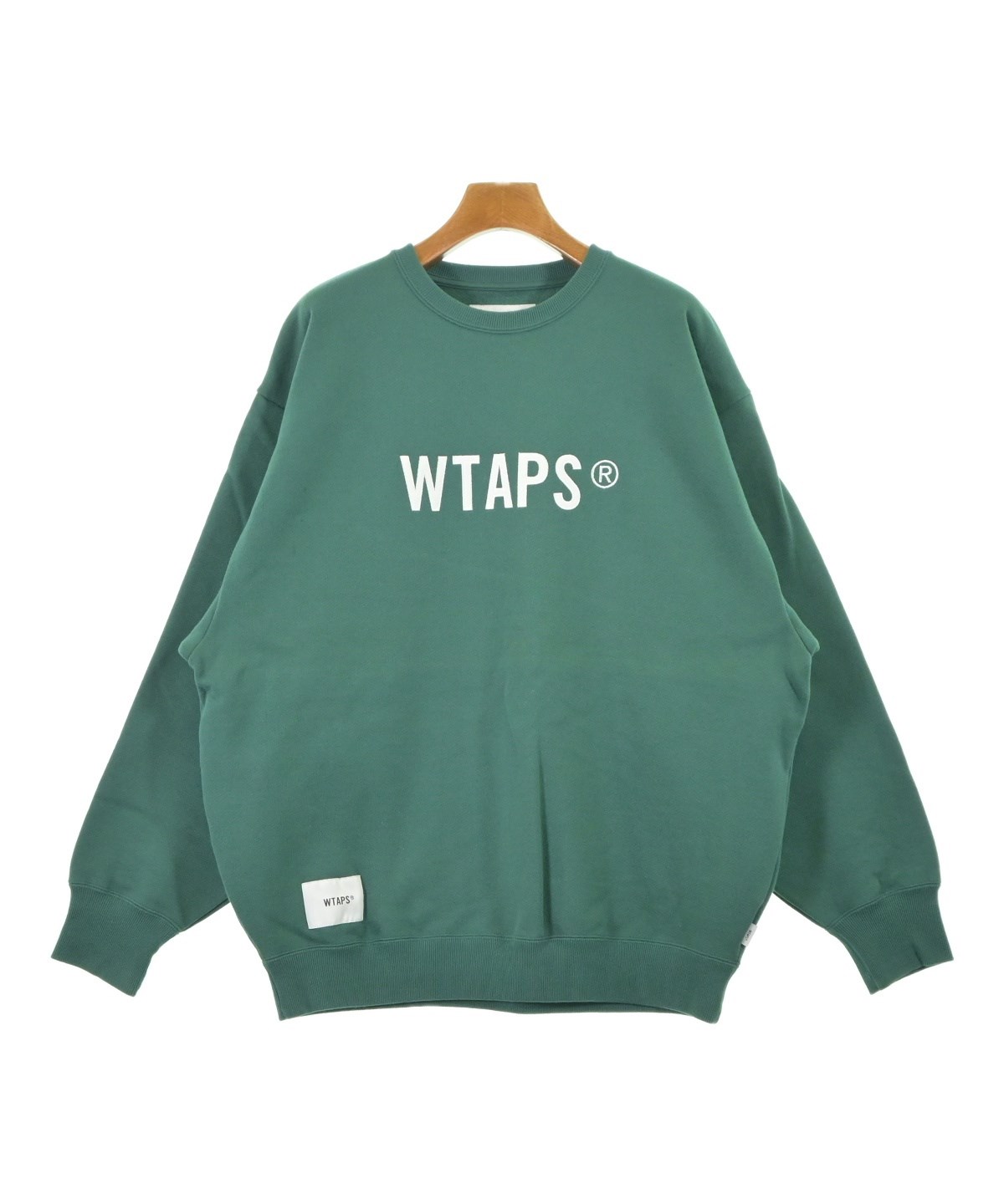 WTAPS（ダブルタップス）スウェット 緑 サイズ:3(L位) メンズ
