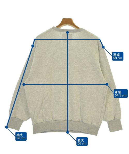 WTAPS（ダブルタップス）スウェット グレー サイズ:01(S位) メンズ/2200639400082