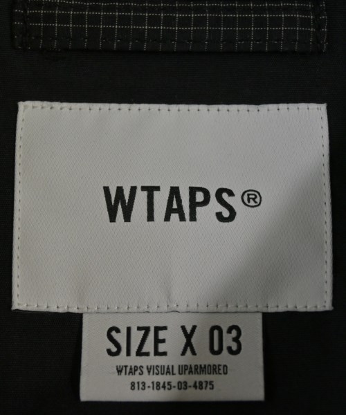 WTAPS（ダブルタップス）ミリタリーブルゾン 黒 サイズ:03(L位) メンズ/2200639609027