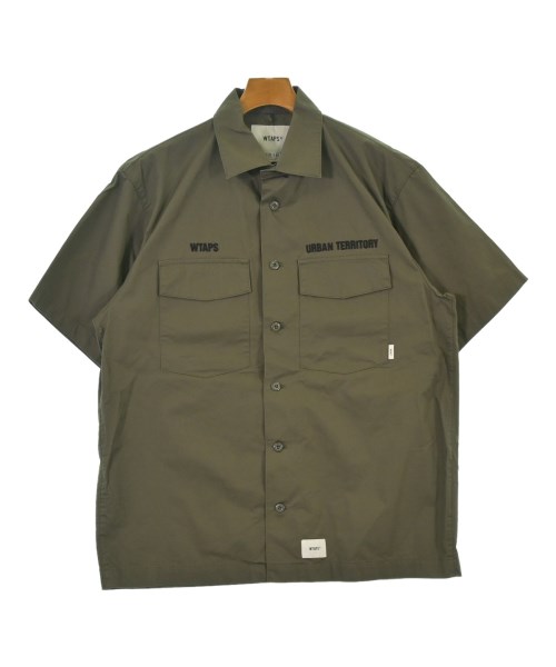 WTAPS(ダブルタップス)カジュアルシャツ グレー サイズ:02(M位)/2200639877051
