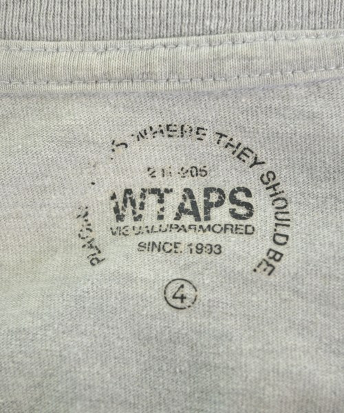 WTAPS（ダブルタップス）Tシャツ・カットソー グレー サイズ:-(M位) メンズ/2200640285036