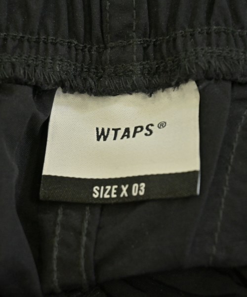 WTAPS（ダブルタップス）ショートパンツ 黒 サイズ:03(L位) メンズ/2200629430044