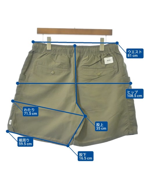 WTAPS（ダブルタップス）ショートパンツ カーキ サイズ:03(L位) メンズ/2200629430068