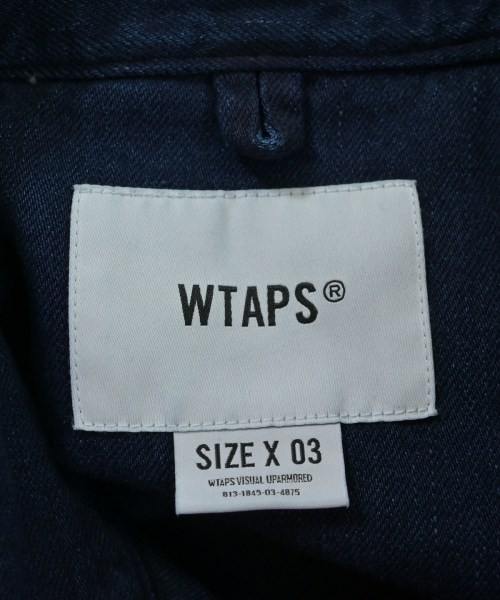 WTAPS（ダブルタップス）カジュアルシャツ 紺 サイズ:03(XXL位) メンズ/2200629430136