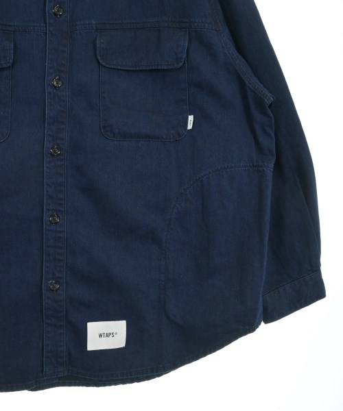 WTAPS（ダブルタップス）カジュアルシャツ 紺 サイズ:03(XXL位) メンズ/2200629430136