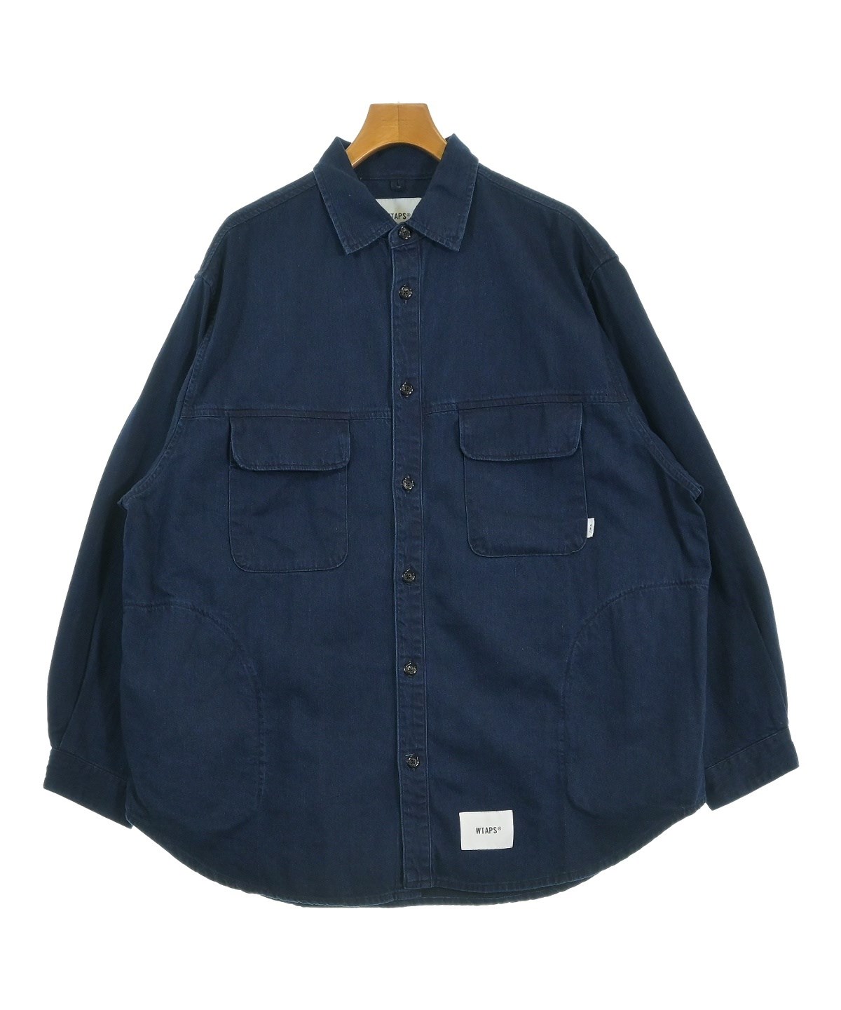 WTAPS ネイビー ポロシャツ サイズ X 03 WTAPS ネイビー ポロシャツ サイズ X 03 WTAPS ポロシャツ | ブラック