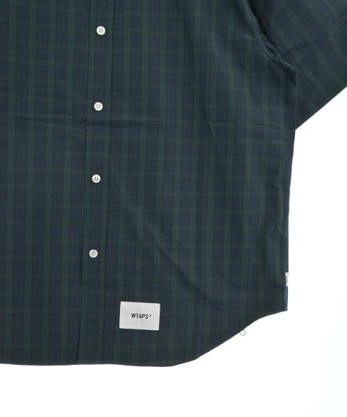 WTAPS（ダブルタップス）カジュアルシャツ 緑 サイズ:03(L位) メンズ/2200629430181