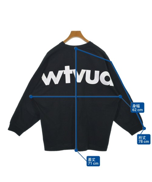 WTAPS（ダブルタップス）Tシャツ・カットソー 黒 サイズ:03(L位) メンズ/2200629430204