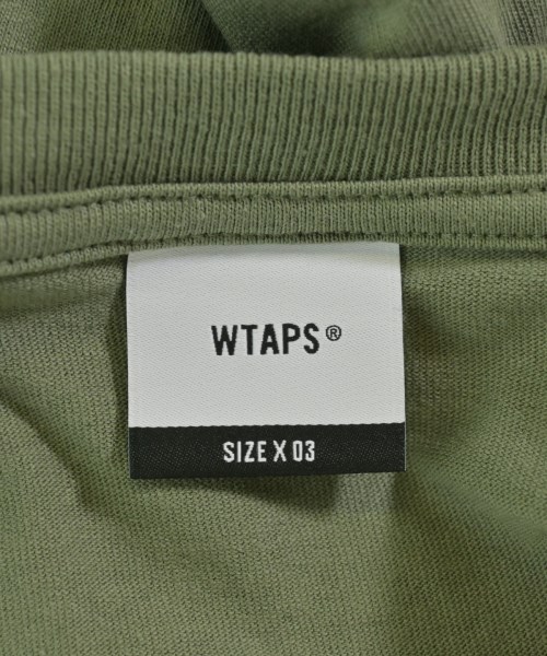WTAPS（ダブルタップス）Tシャツ・カットソー カーキ サイズ:03(L位) メンズ/2200629430211