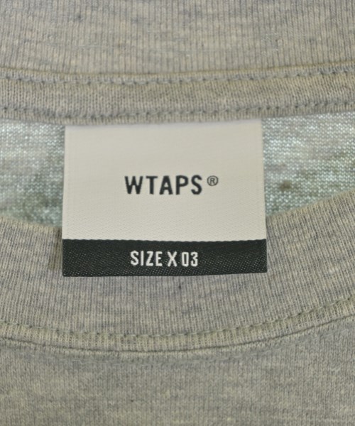 WTAPS（ダブルタップス）Tシャツ・カットソー グレー サイズ:03(L位) メンズ/2200629430235