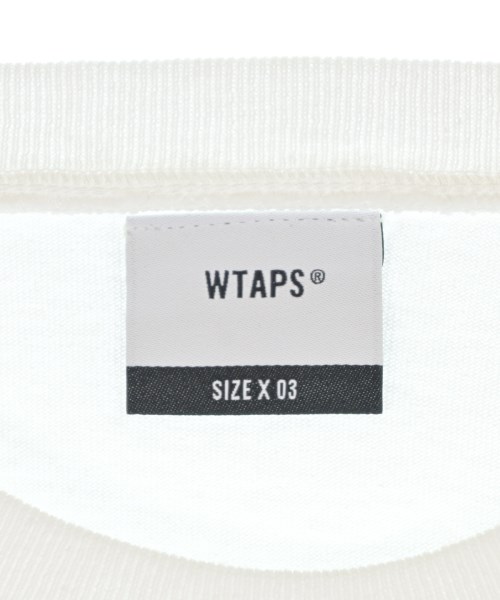 WTAPS（ダブルタップス）Tシャツ・カットソー 白 サイズ:03(L位) メンズ/2200629430242