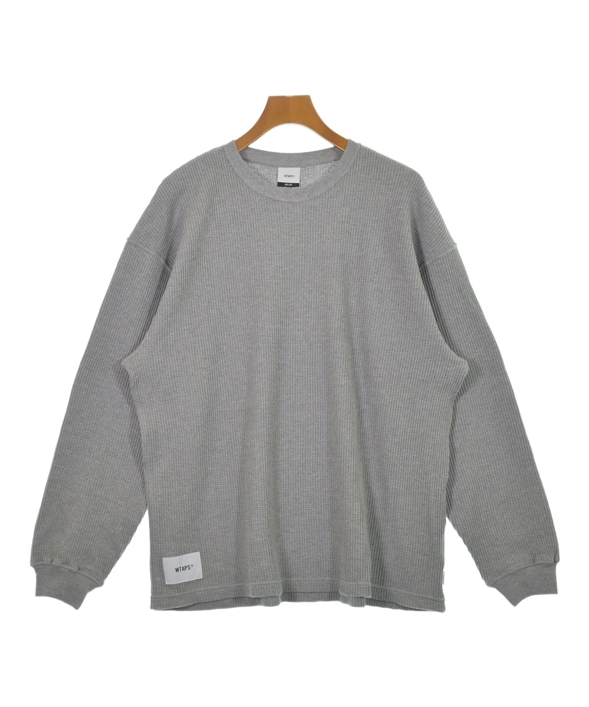 WTAPS（ダブルタップス）Tシャツ・カットソー グレー サイズ:02(M位