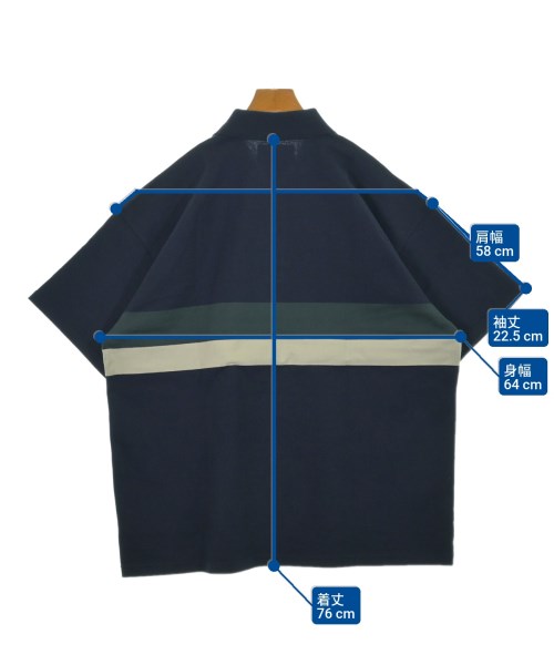 WTAPS（ダブルタップス）ポロシャツ 紺 サイズ:03(L位) メンズ/2200629430297