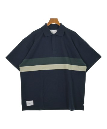 WTAPS ネイビー ポロシャツ サイズ X 03 WTAPS ネイビー ポロシャツ サイズ X 03 WTAPS ポロシャツ | ブラック