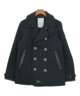 WTAPS（ダブルタップス）ピーコート 黒 サイズ:2(M位) メンズ/2200640650018