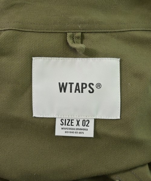 WTAPS（ダブルタップス）カジュアルシャツ カーキ サイズ:02(M位) メンズ/2200640650117