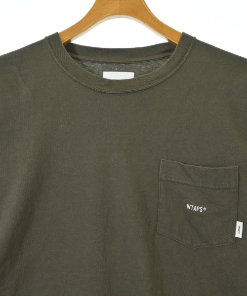 WTAPS（ダブルタップス）Tシャツ・カットソー カーキ サイズ:02(M位) メンズ/2200635648044