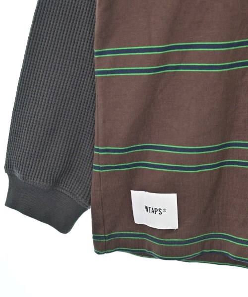 WTAPS（ダブルタップス）Tシャツ・カットソー 茶 サイズ:03(L位) メンズ/2200642854018