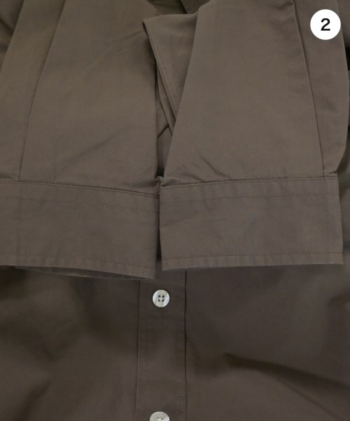 WTAPS（ダブルタップス）カジュアルシャツ 茶 サイズ:3(L位) メンズ/2200642942029