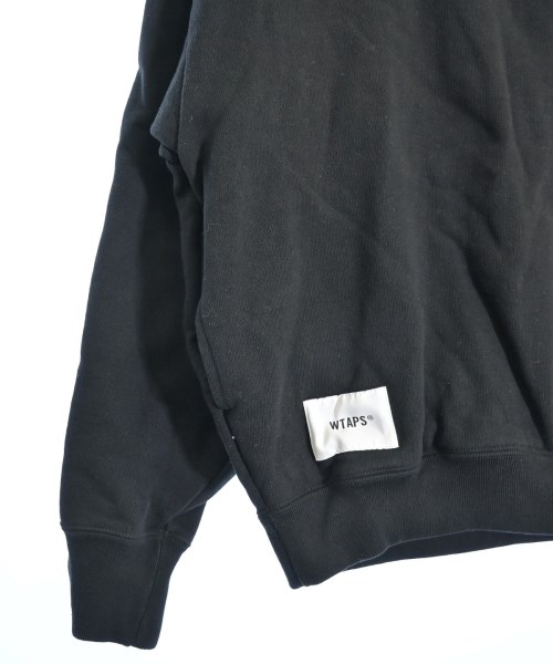 WTAPS（ダブルタップス）スウェット 黒 サイズ:4(XL位) メンズ/2200629837010