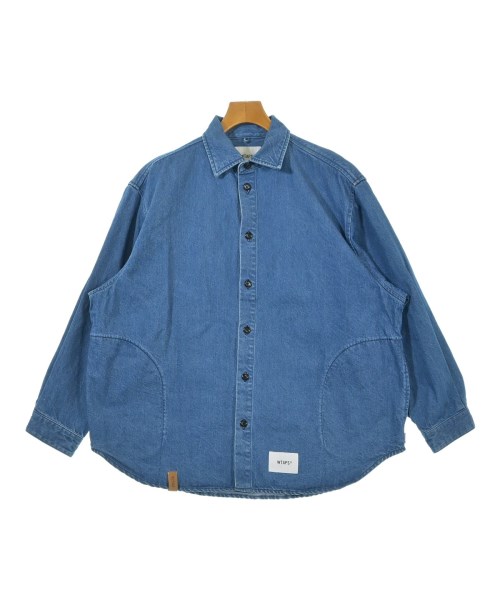 WTAPS(ダブルタップス)カジュアルシャツ 青 サイズ:2(M位)/2200634582011
