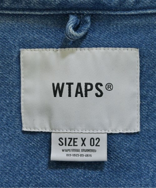 WTAPS（ダブルタップス）カジュアルシャツ 青 サイズ:2(M位) メンズ/2200634582011