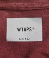 WTAPS（ダブルタップス）Tシャツ・カットソー 赤 サイズ:3(L位) メンズ/2200643363229