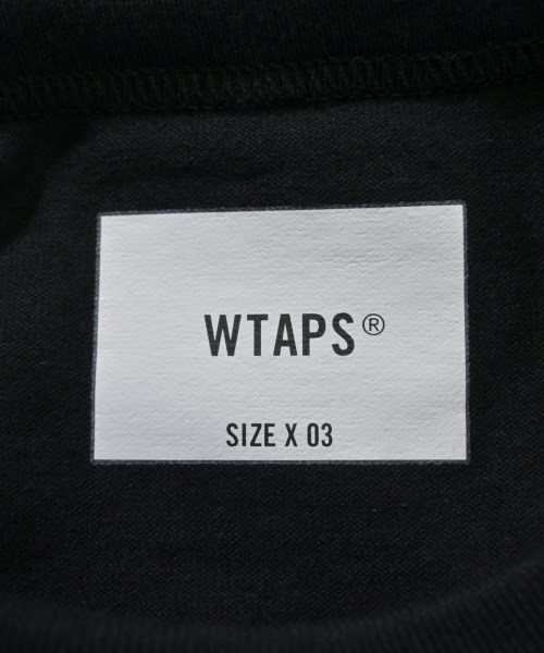 WTAPS（ダブルタップス）Tシャツ・カットソー 黒 サイズ:03(L位) メンズ/2200538903035