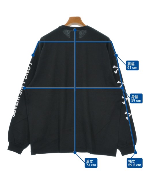 WTAPS（ダブルタップス）Tシャツ・カットソー 黒 サイズ:03(L位) メンズ/2200538903035