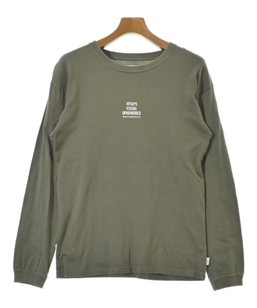 WTAPS(ダブルタップス)Tシャツ・カットソー カーキ サイズ:1(S位)/2200538144162