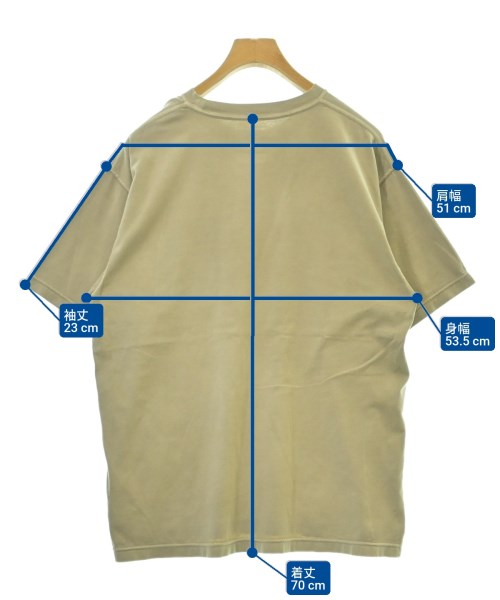 WTAPS（ダブルタップス）Tシャツ・カットソー ベージュ サイズ:01(S位) メンズ/2200541225216
