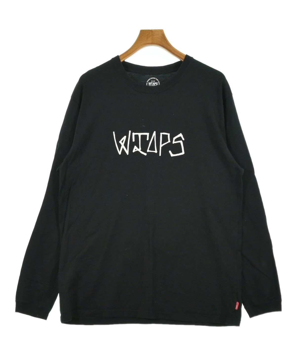 WTAPS（ダブルタップス）Tシャツ・カットソー 黒 サイズ:4(XL位