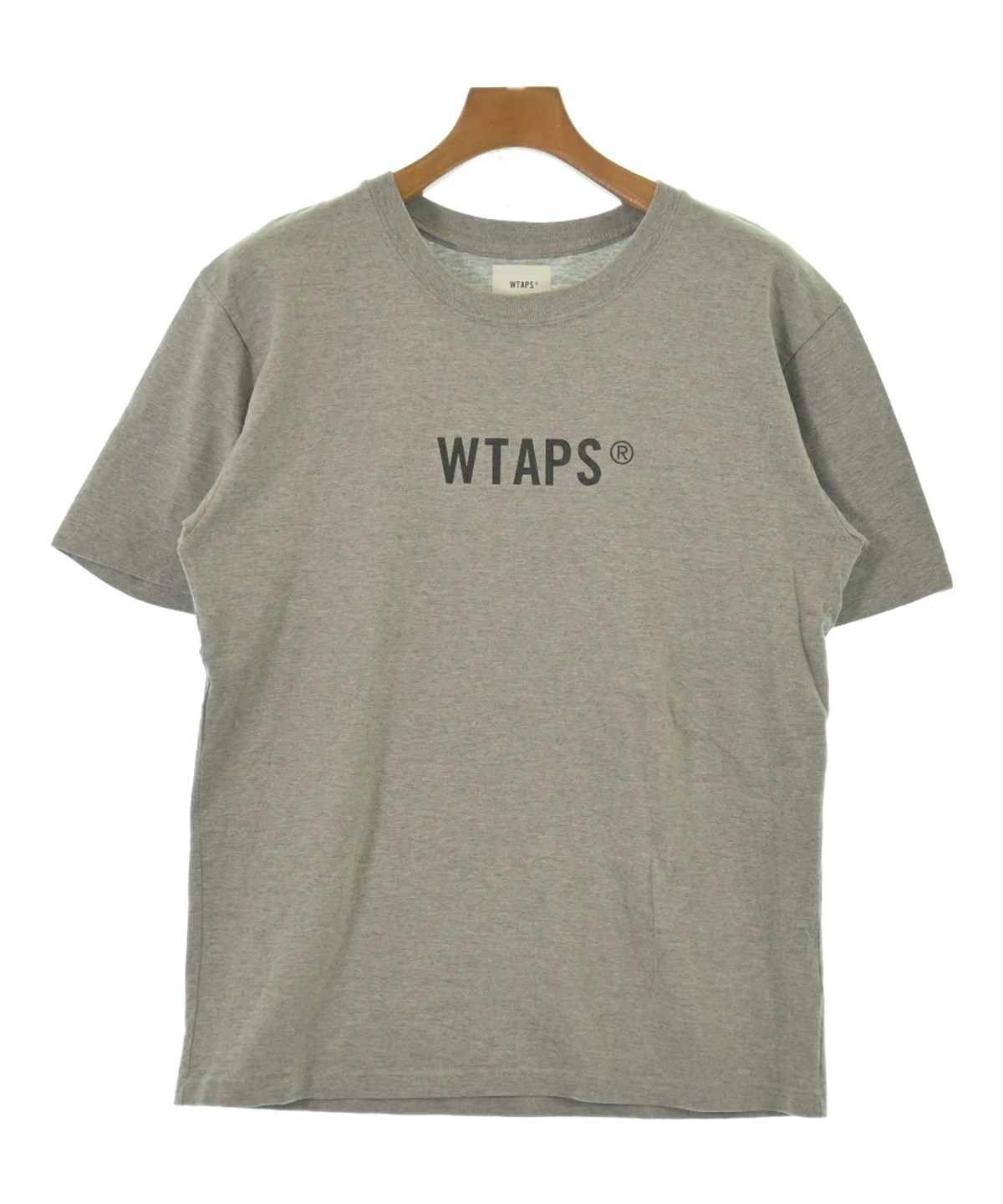 WTAPS グレー Tシャツ サイズ01 WTAPS（ダブルタップス）Tシャツ・カットソー グレー サイズ:01(XS位